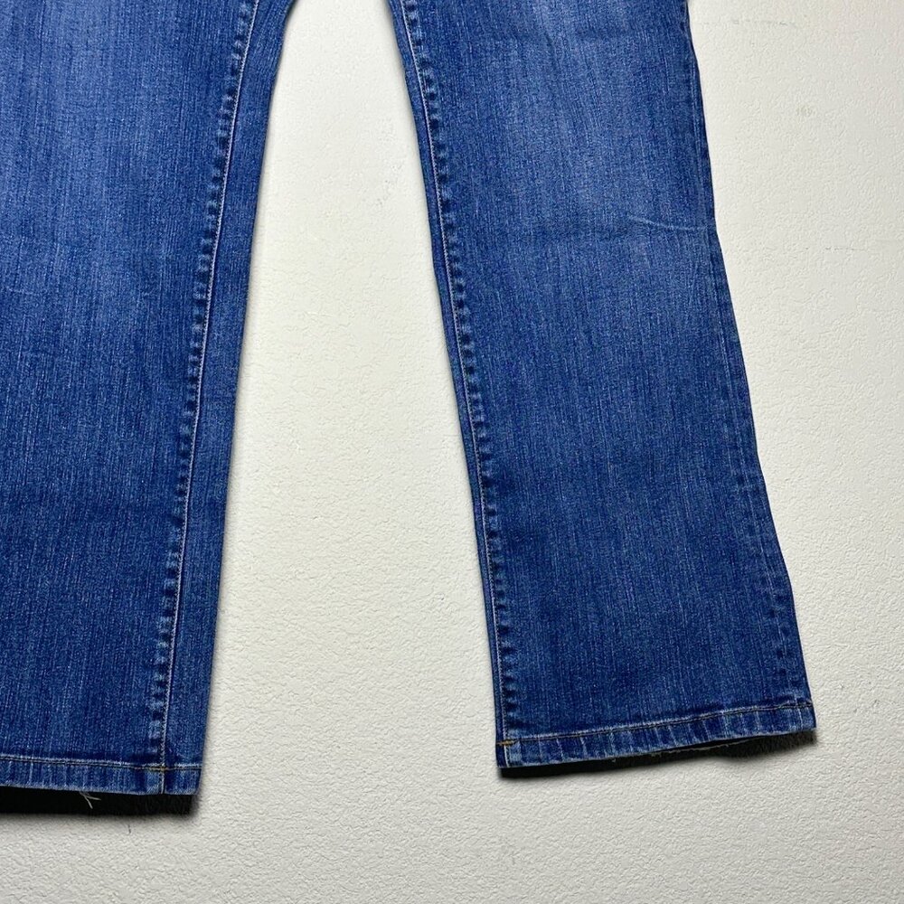 Tommy Hilfiger Denim Jean Pant Women 12 Low Rise Bootcut Flared Y2K Embroidered - Picture 10 of 14